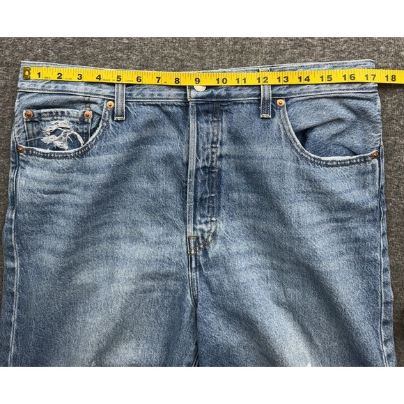 Levi's Sky Blue High Rise Jeans - Picture 2 of 16